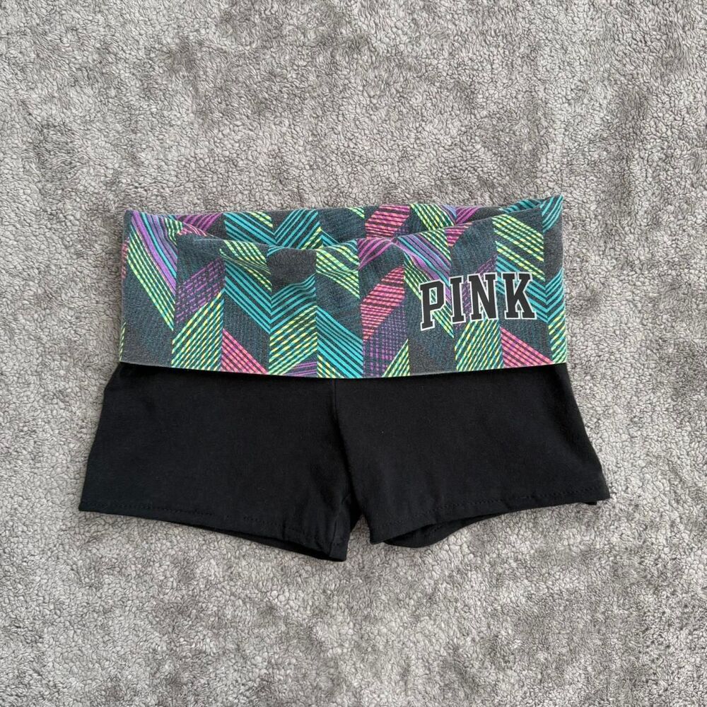 Victoria Secret PINK Reworked fold over shorts